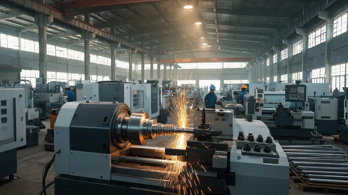 CNC machining of steel fasteners at Vardhaman Fasteners