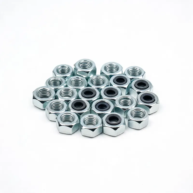 Hex nuts, nylock nuts and heavy hex nuts