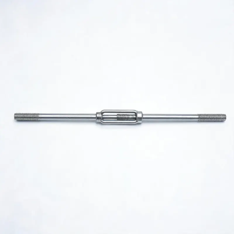 Steel tie rods with threaded ends